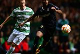 thumbnail: Callum McGregor of Celtic and William Amorim of FC Astra Giurgiu challenge during the UEFA Europa League group D match between Celtic and Astra Giurgiu