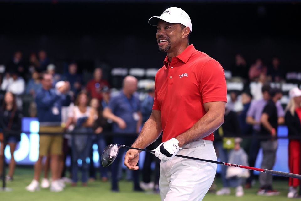 The golf course, where Tiger Woods holds the record of 67 strokes, has just over 80 members. Above, Woods on the Jupiter Links club in Palm Beach in March. Photo Getty