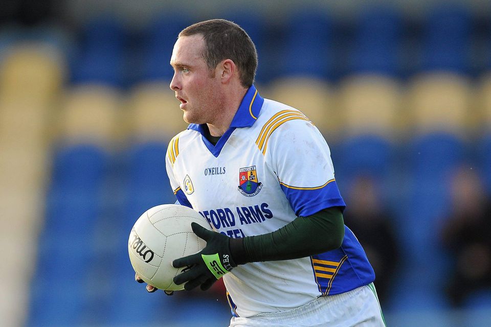 Enda Williams in action for Clonguish back in 2009, the year they last won the Longford club SFC title. Photo: Brian Lawless/Sportsfile