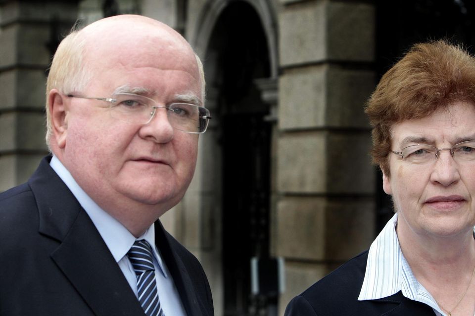 Fr Sean Healy and Sr Brigid Reynolds of Social Justice Ireland. Photo: Tom Burke