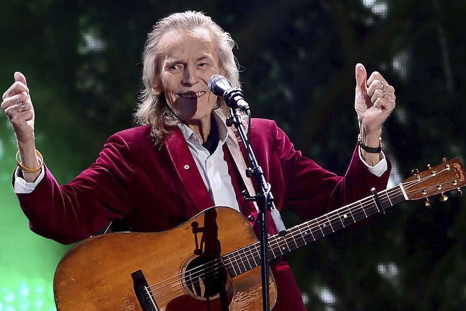 Gordon Lightfoot, Canada’s legendary folk singer-songwriter has died at the age of 84 (Sean Kilpatrick/The Canadian Press/AP)