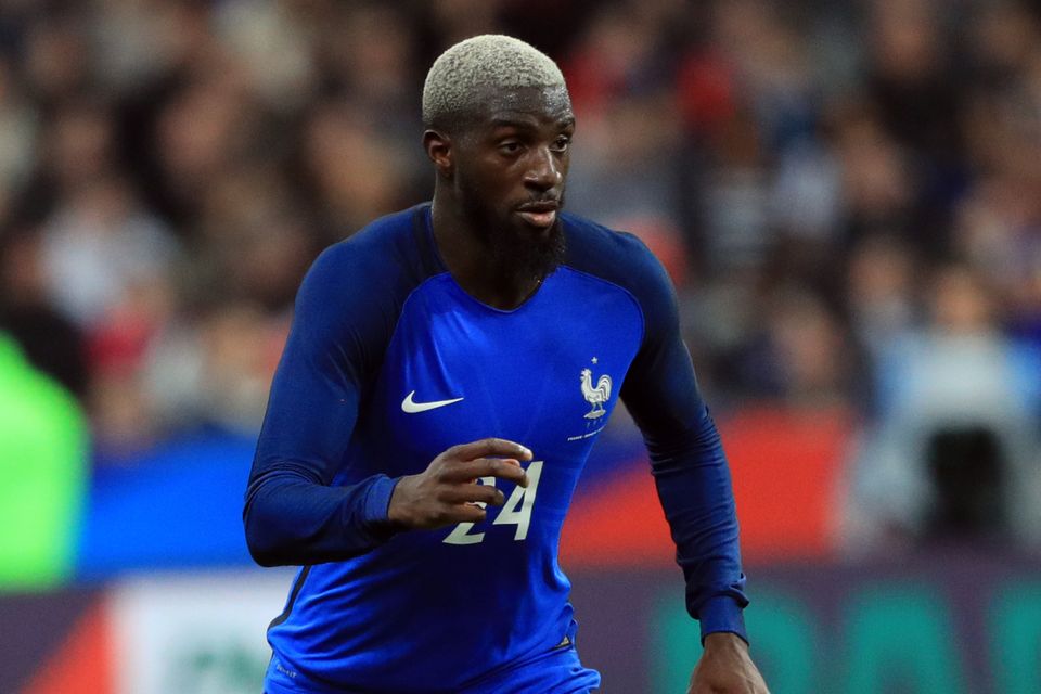 Tiemoue Bakayoko in action for France
