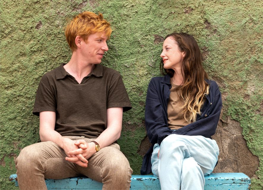 Jack (Domhnall Gleeson) and (Andrea Riseborough) in Alice & Jack