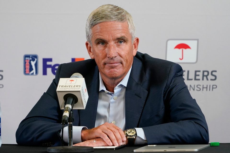 PGA Tour CEO Jay Monahan.