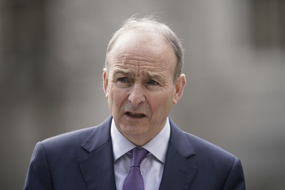 Micheál Martin (Niall Carson/PA)