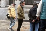 thumbnail: Actor Paul Rudd filming near Dublin Castle today