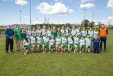 thumbnail: The Clara team that took part in the LGFA Division 3 Féile finals at Ballinakill. 