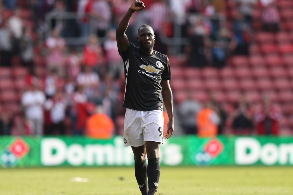 Manchester United's Romelu Lukaku got the all-important goal at Southampton
