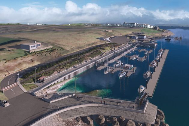 Sligo County Council says it has submitted an application for funding to progress a long proposed marina for Rosses Point.
