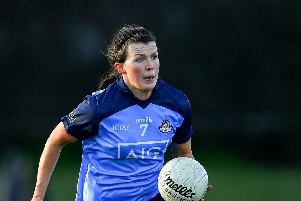 Leah Caffrey in action for Dublin in February. Photo: Sportsfile