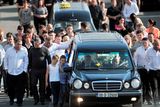 thumbnail: The removal of twins Paddy and Thomas O'Driscoll with brother Jonathan in Charleville, co. Cork. The twins' coffins were driven in the first hearse.
Pic Daragh Mc Sweeney/Provision