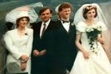 thumbnail: Una and Patrick Pettit with their daughter Fiona and Tim O’Leary on their wedding day