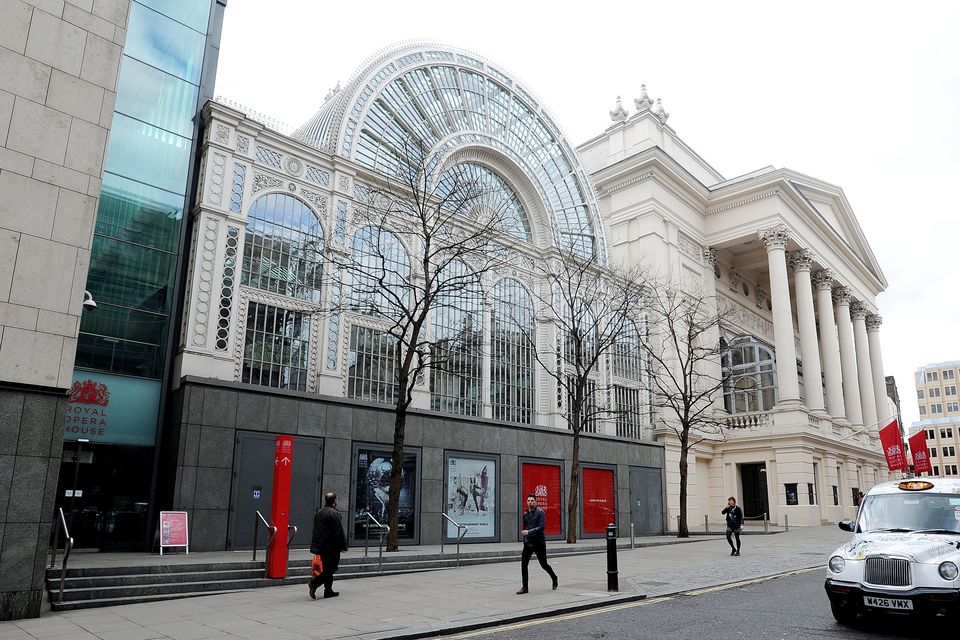 File photo dated 29/4/2013 of the Royal Opera House as security staff at the Covent Garden venue in London are to be balloted for strikes in a dispute over pay.