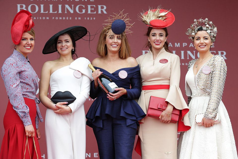 Blogger and mum-of-three Gretta Peters walks away with Best Dressed at  Punchestown