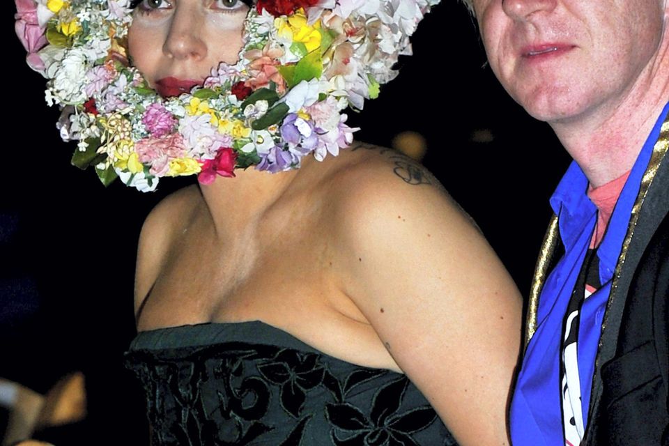 Lady Gaga and Philip Treacy