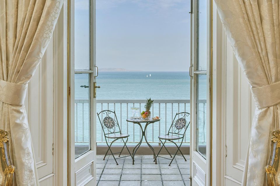 The picture window with sea views