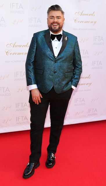 James Patrice pictured at the IFTA Awards 2024 at the Dublin Royal Convention Centre.

Picture: Brian McEvoy