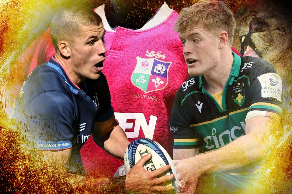 Sam Prendergast and Fin Smith