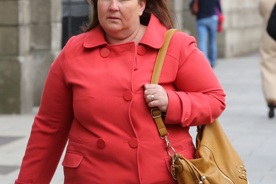 Caroline Ryan, of Lucan, Co. Dublin pictured leaving court