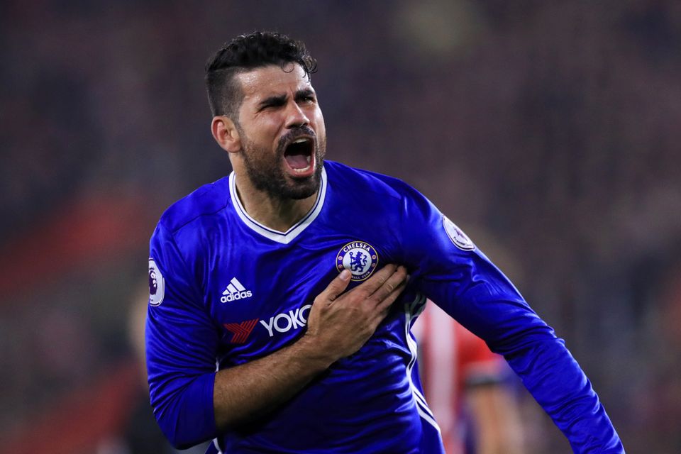 Diego Costa's future at Chelsea is in doubt after he was left out of the squad for Saturday's match at Leicester
