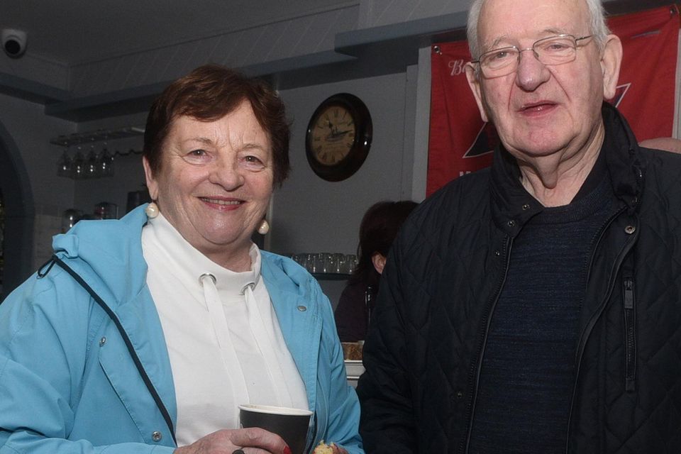 Noreen and Paddy Buckley, Banteer enjoying a Cuppa at the Millstreet Vintage Car Run. Picture John Tarrant