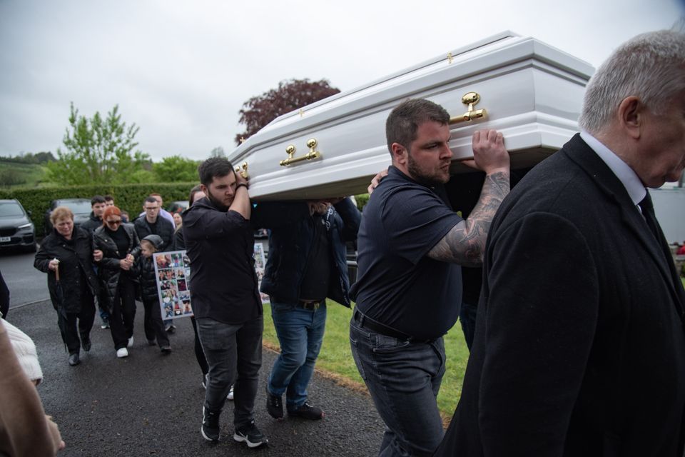 The funeral of Kamile Vaicikonyte took place in Aughnacloy today.