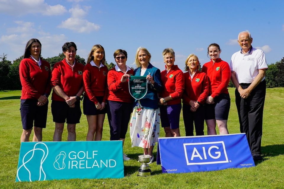 Roscommon successfully defended their AIG Women’s Senior Foursomes title 