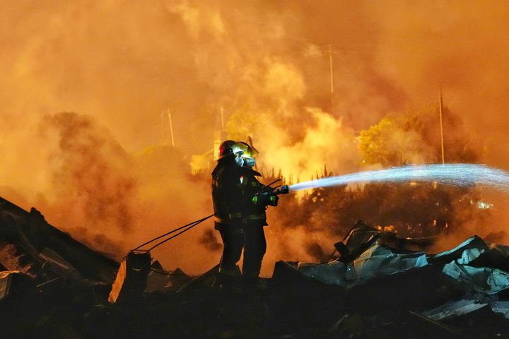 Massive explosion at fireworks factory in China kills at least 26