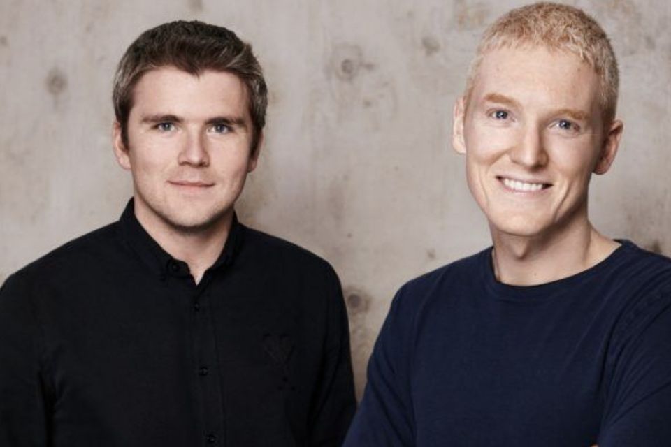 Stripe cofounders, John and Patrick Collison