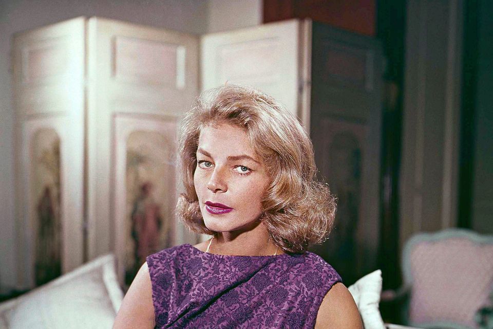 The actress Lauren Bacall who has died aged 89