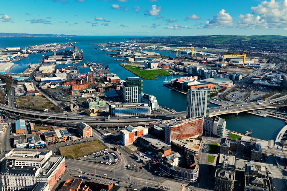 Belfast from above. Photo: Getty