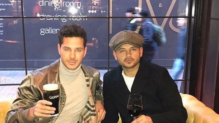 Coronation Street's Ryan Thomas spends evening in Dublin pub