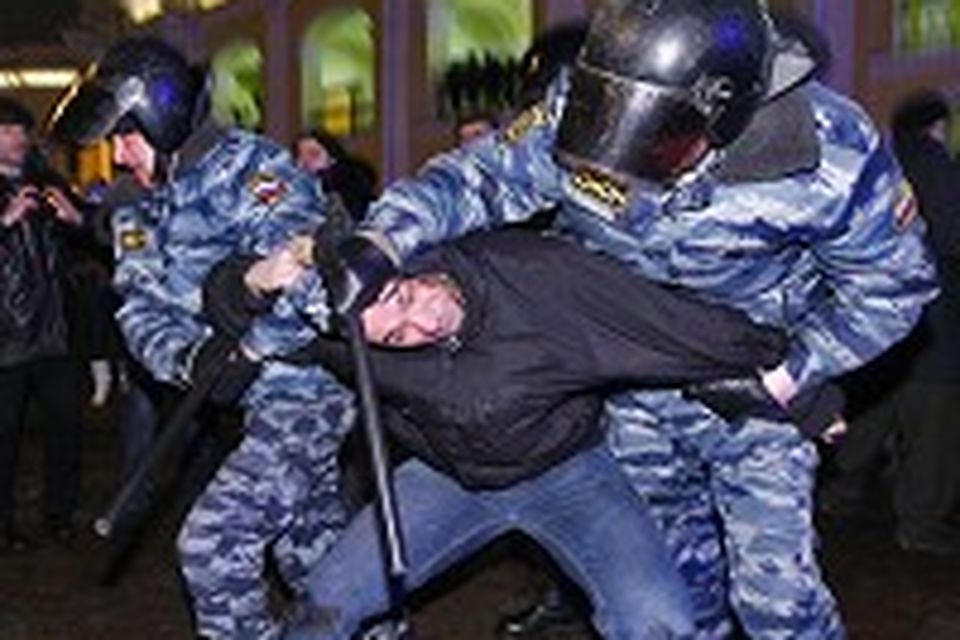 Russian police break up protests | Independent.ie