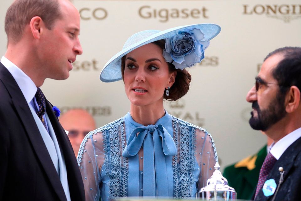 Kate Middleton showcases Philip Treacy creation at Royal Ascot | Irish  Independent