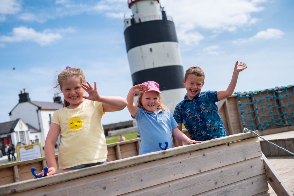 Children preparing for a fun-filled Easter celebration at Hook Lighthouse. Photo: Colin Shanahan - DigiCol Photography