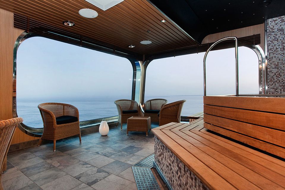 The 'Nordic Spa' on Stena Vision