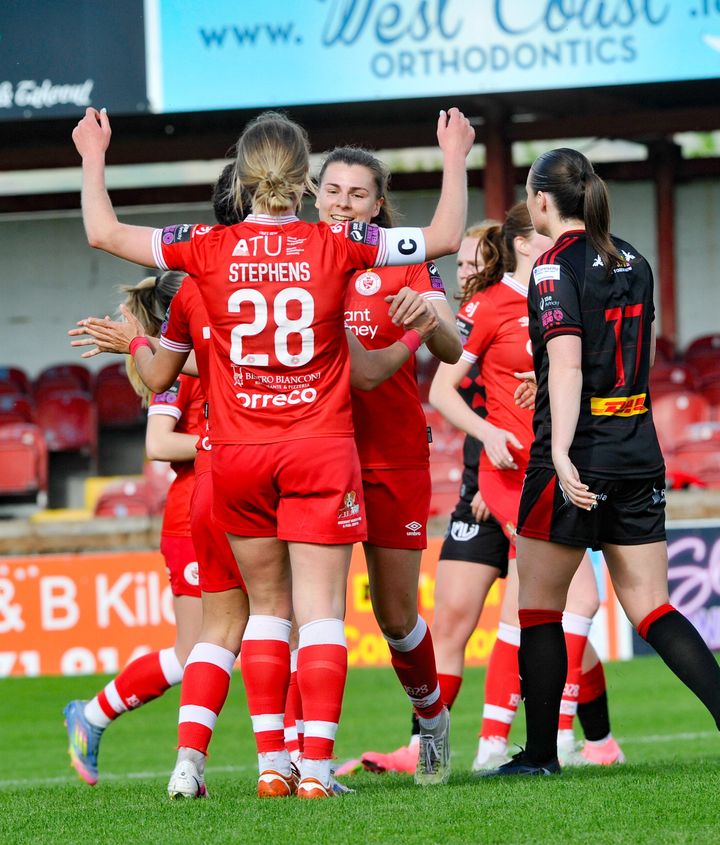 ‘I think we can beat anyone in this league’ –  Sydney Stephens backs Sligo Rovers to move up the table after biggest ever win