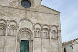 thumbnail: Two men sit with drinks in front of the Cathedral of Saint Mary of the Purification in Termoli. Photo: Chico Harlan/The Washington Post