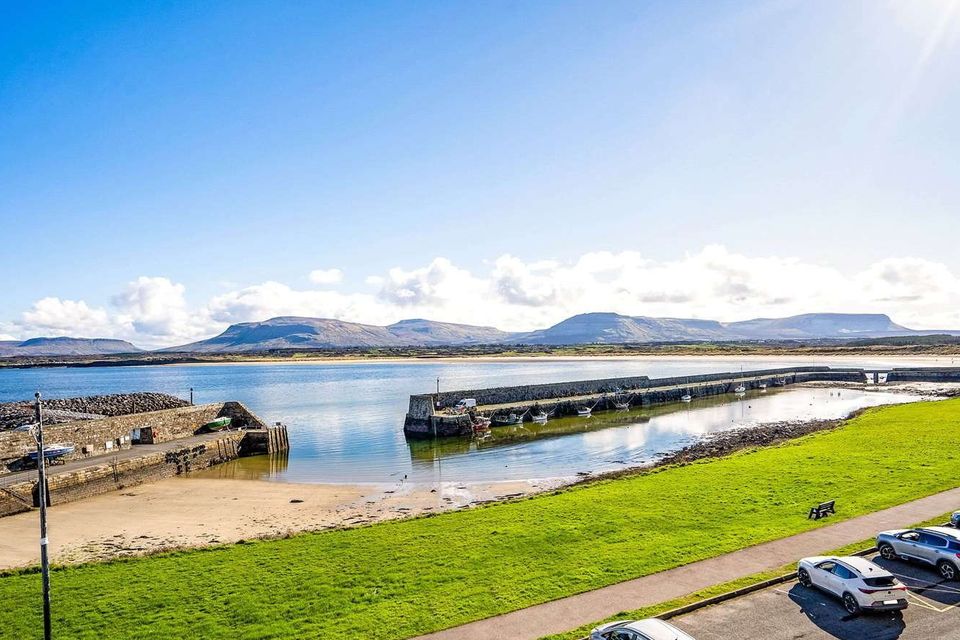 The home offers spectacular views of Mullaghmore Bay.