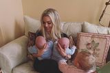 thumbnail: Rosanna now has her hands full with her three young children