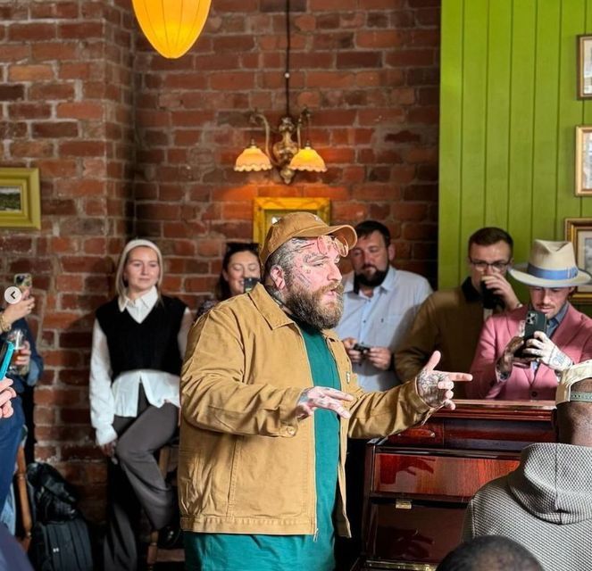 Tedd Swims at O'Regans pub on Fade Street