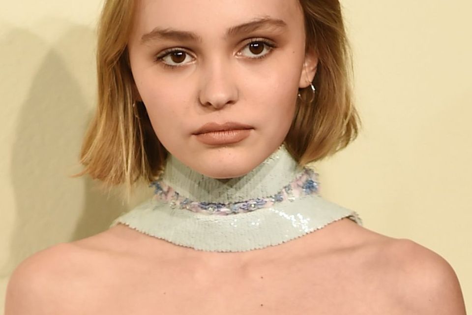At fame's doorstep: Lily-Rose Depp who has been generating headlines with her modelling. Getty Images.