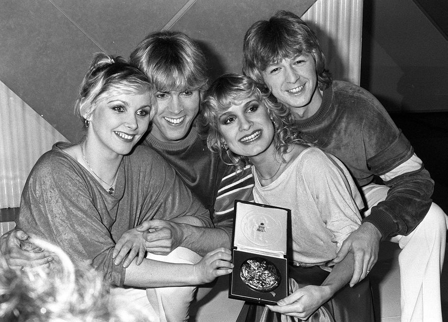 Bucks Fizz won the Eurovision Song Contest in 1981 (PA)