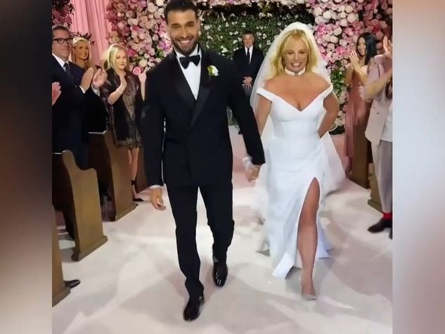 See Britney Spears' Versace Wedding Dress Sketch and More Photos