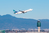 thumbnail: A WestJet aircraft takes off from Vancouver. Photo: Deposit
