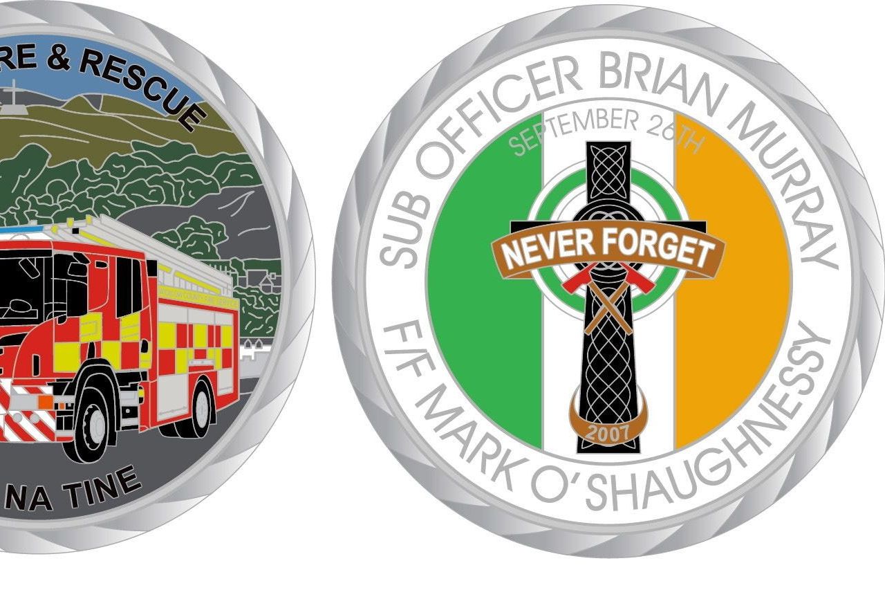 HEROIC BRAY FIREFIGHTERS BRIAN MURRAY AND MARK Day Bray will never forget