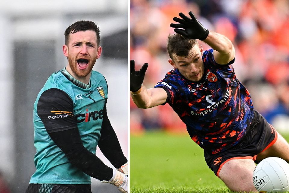 Shaun Patton and Ethan Rafferty go head to head in Saturday's Ulster final.