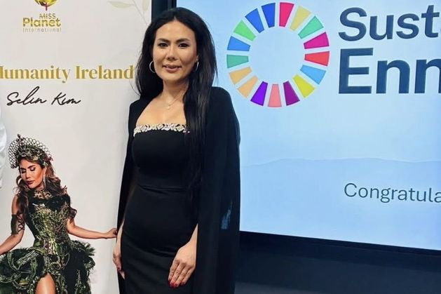 Homecoming celebration held for Wexford teacher who won award at International pageant