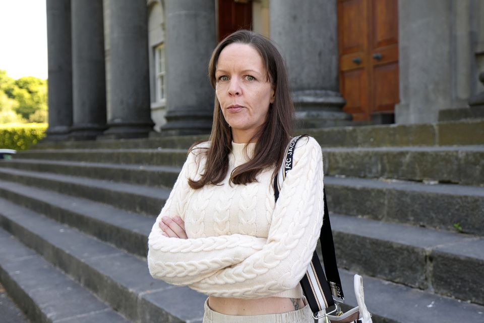 Nicola Geraghty said her physical and mental health has been affected by the strain of the debt. Photo: Frank McGrath