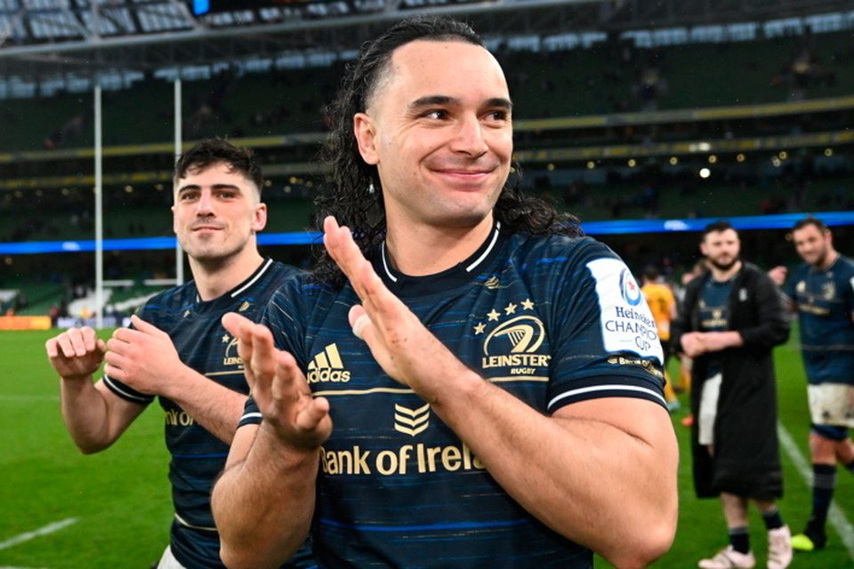 James Lowe of Leinster after beating Ulster